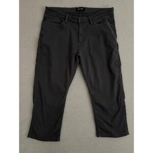 DU/ER Pants Mens 38x24 Gray Regular Fit Stretch Denim 5 Pocket Chino Casual
